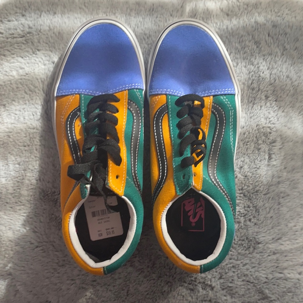 Vans multi color old skool 8.5